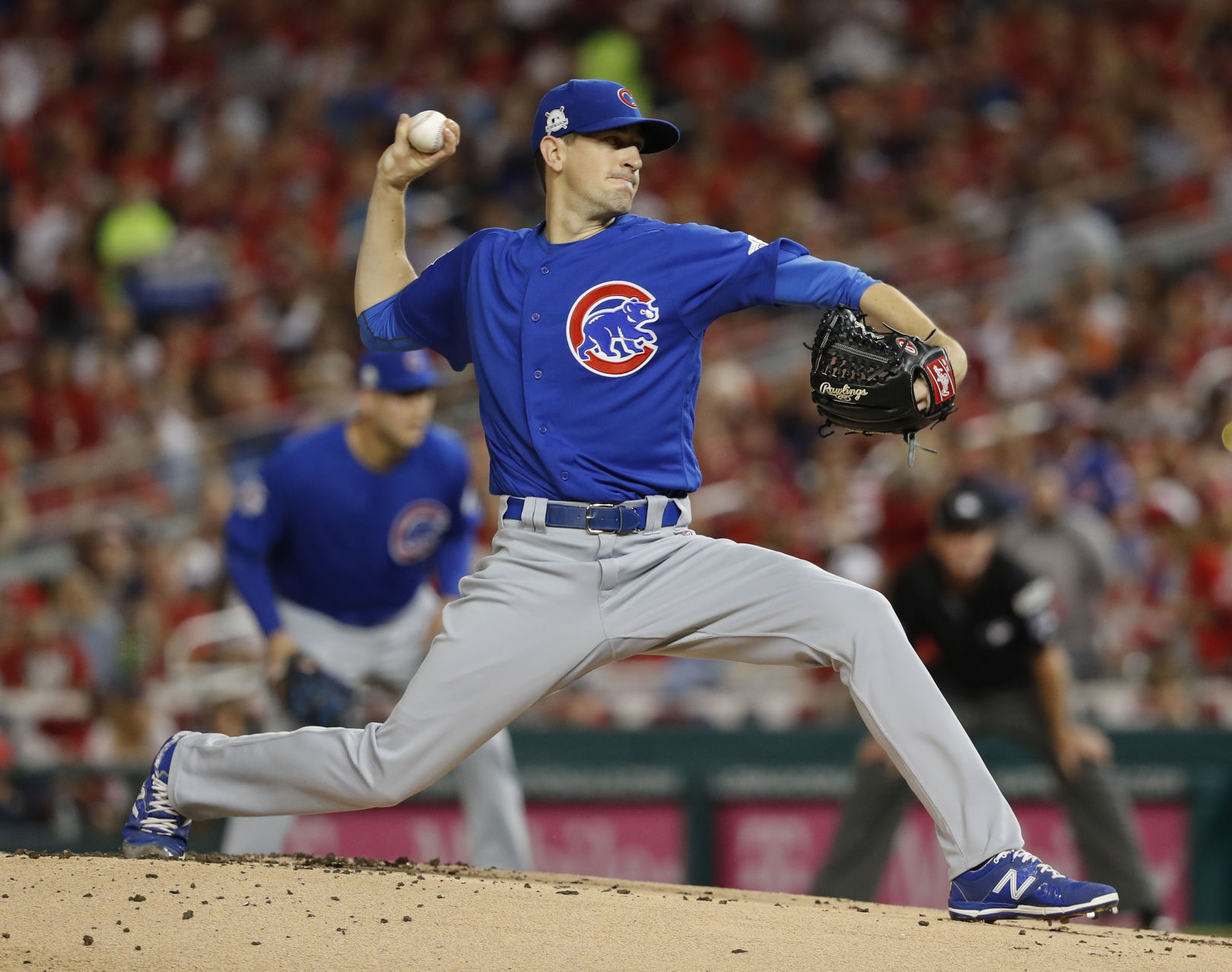 NLDS Cubs Nationals Baseball